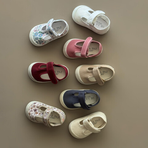 Guillermina De Lona Canvas Baby Del 16 Al 21 Guinda