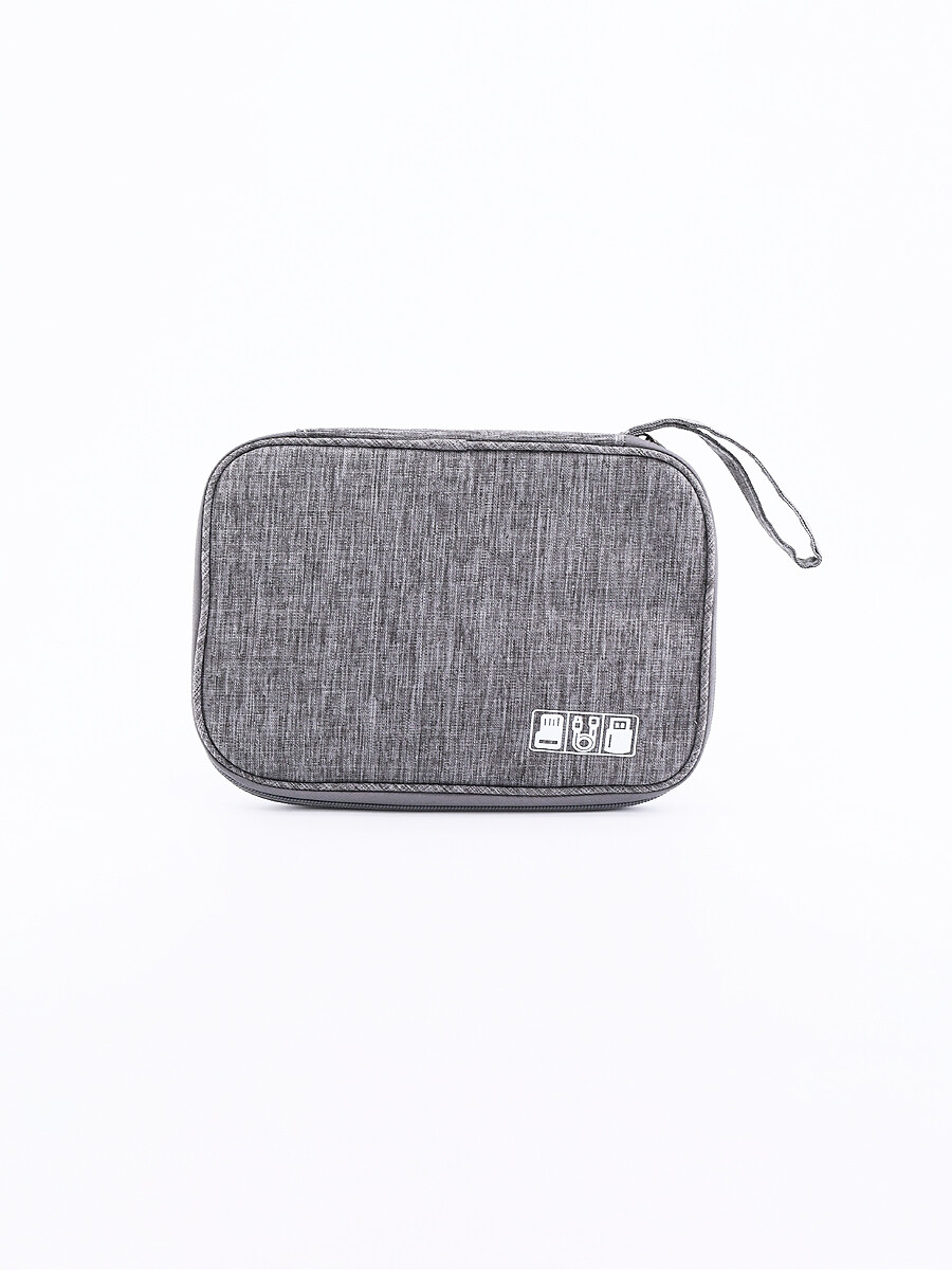 ORGANIZADOR DE CABLES - GRIS 