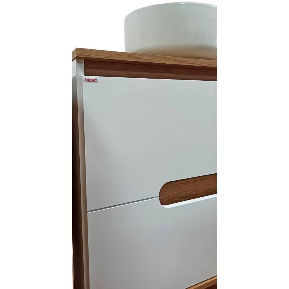 Mueble de baño Suspendido Beatriz 60 cm Blanco con Catedral sin bacha Mueble De Baño Suspendido Beatriz 60 Cm Blanco Con Catedral Sin Bacha