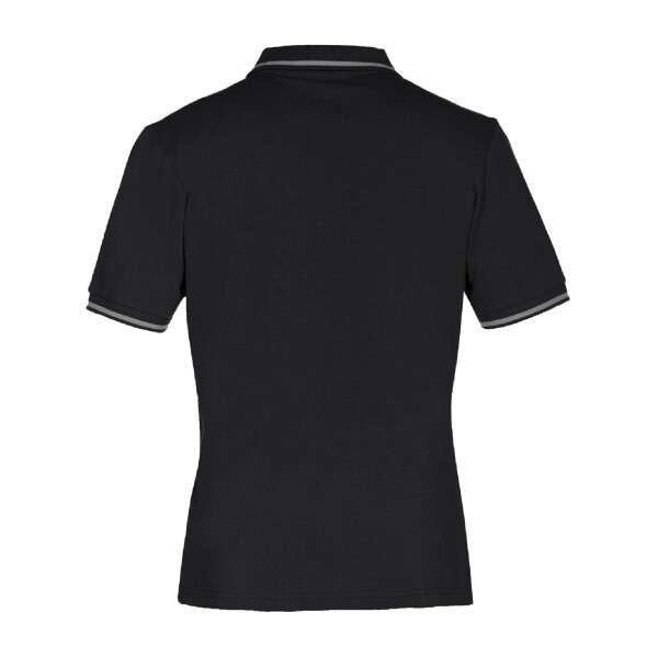 Remera Deportiva Unisex Arena Teamline Short Sleeve Polo Negro