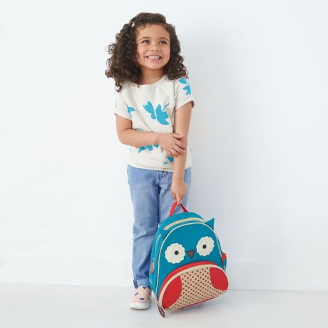 Mochila Infantil Unisex Skip Hop con Diseño Animales de Zoo Búho