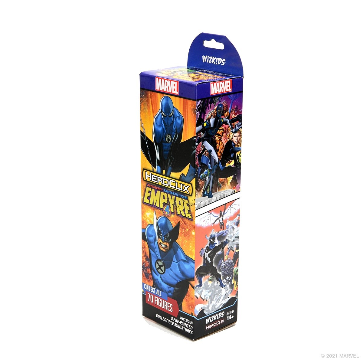 Marvel Heroclix Avenger Fantastic Four Empyre - Booster(Incluye 5 figuras aleatorias) 