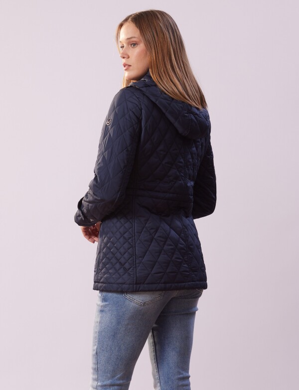 Campera Capitoneada AZUL