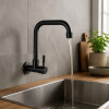 Grifo Unitario de Acero Negro Pico U Wico Grifo Unitario De Acero Negro Pico U Wico