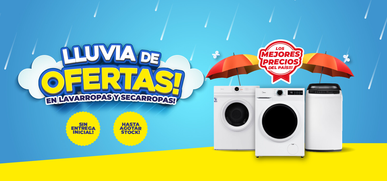 lluvia de oferta