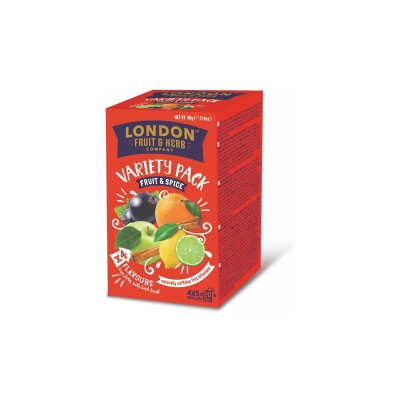 Te variety pack fruit x20 London Te London Variety Pack Fruit