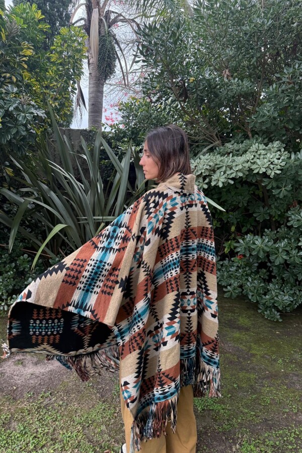 Poncho Sensation Beige