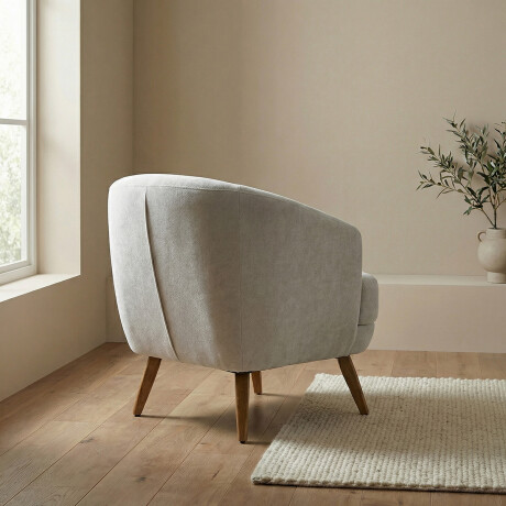 Butaca Betania - Tela Microfibra C39 (Hielo)