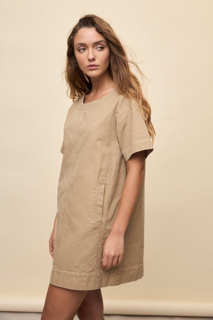 VESTIDO IRON Camel
