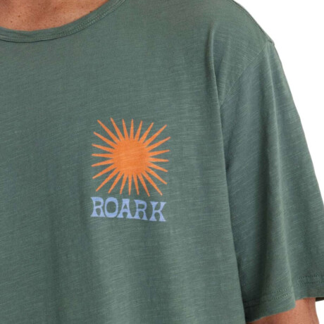 Remera Roark Roamer Organic Verde