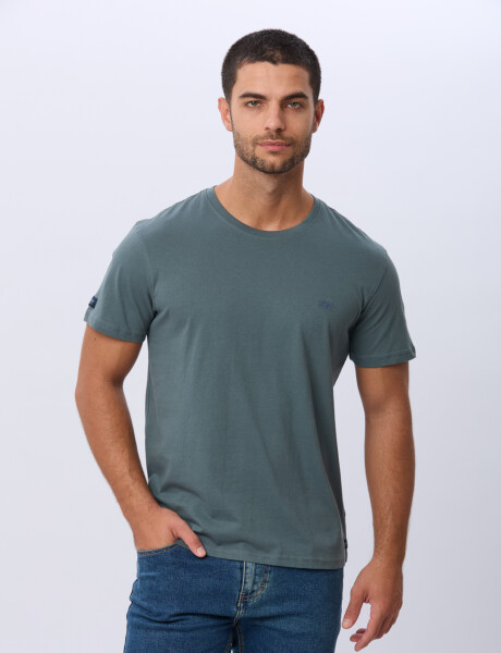 REMERA BÁSICA DE ALGODÓN Petroleo
