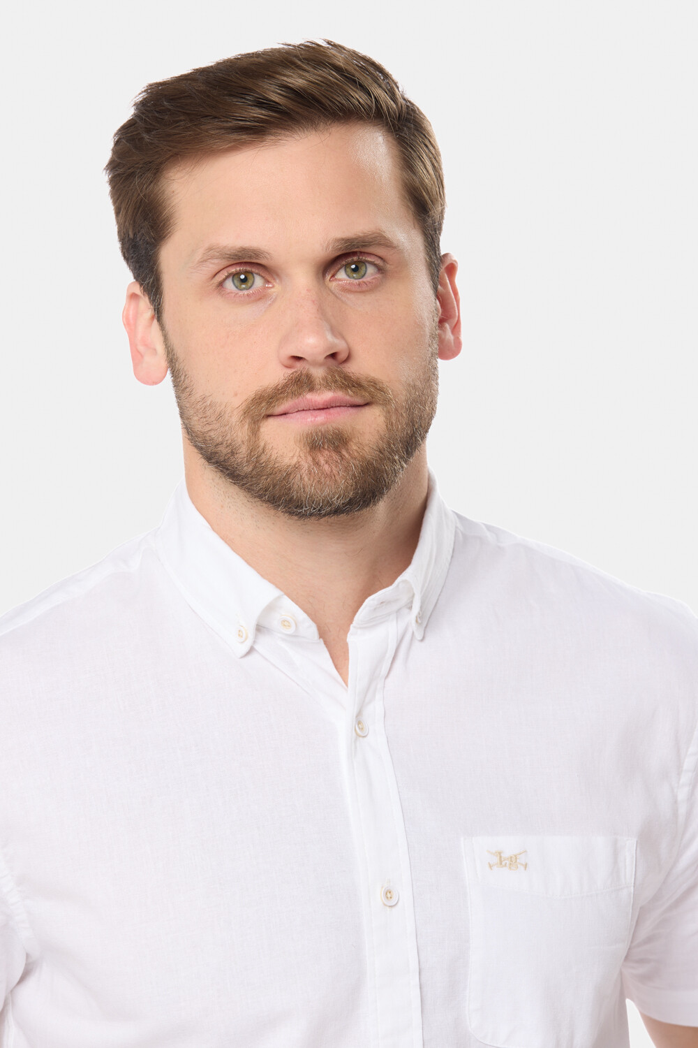 CAMISA DE LINO Blanco
