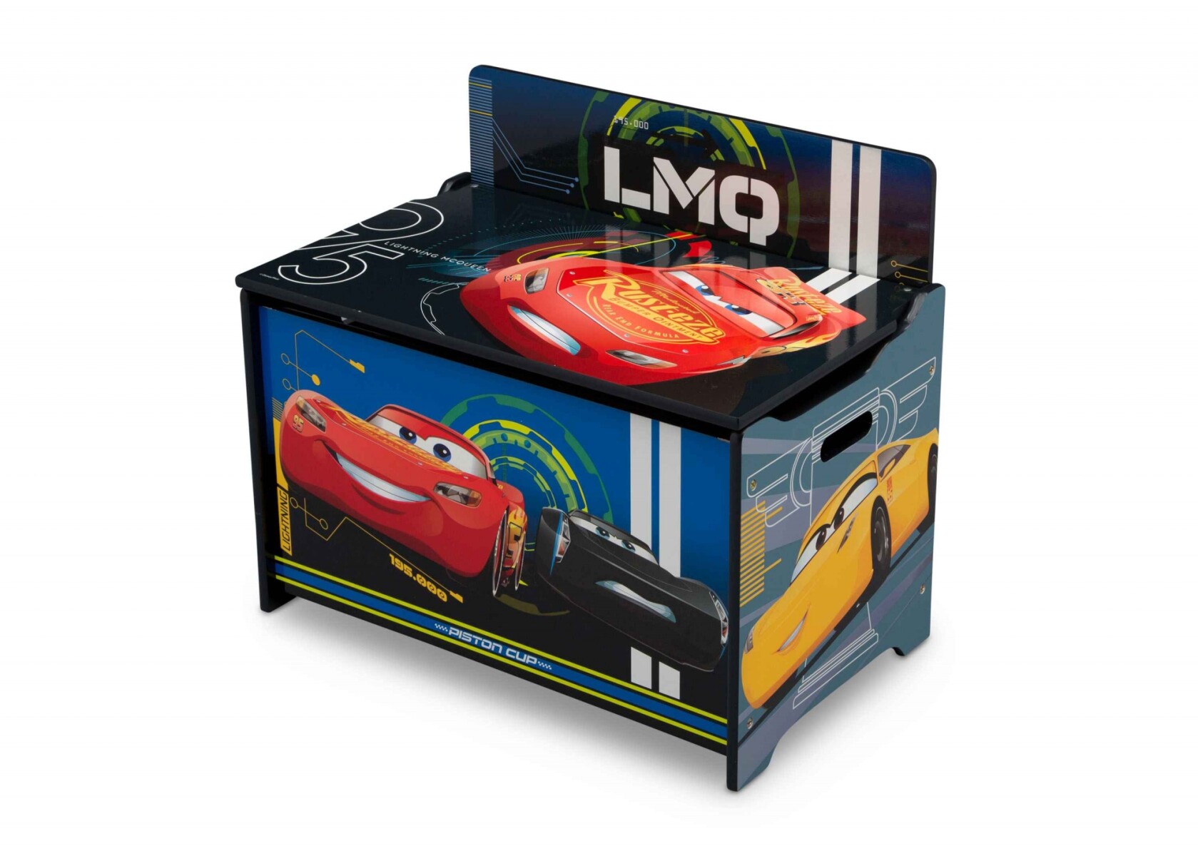 Baúl para juguetes Cars Disney 