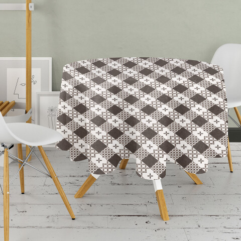 Mantel Bukara Peva Redondo 160 cm GEOMETRICO