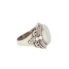 Anillo Oval-Plata 925-Piedra Luna-AN3086 conpiedra