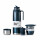 Kit Matero Terrano Box con Termo 1LT y Mate AZUL-METALICO