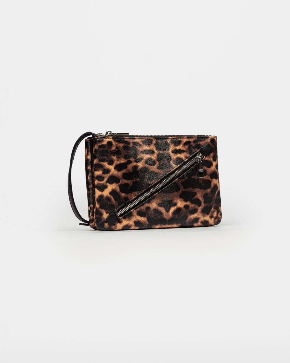 Bandolera Dynamo en Efecto Cuero Animal Print