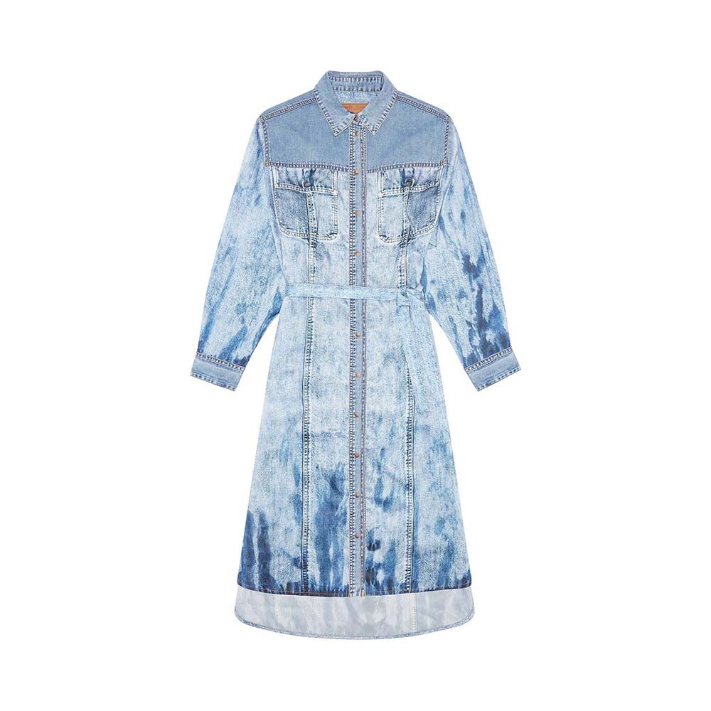 Vestido Para Mujer D-Anish Dress Blue Denim