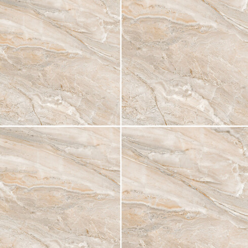 CERAMICA PISO 56X56 MARMOLADO PULIDO BEIGE BRILLANTE GAMAS DE BEIGE