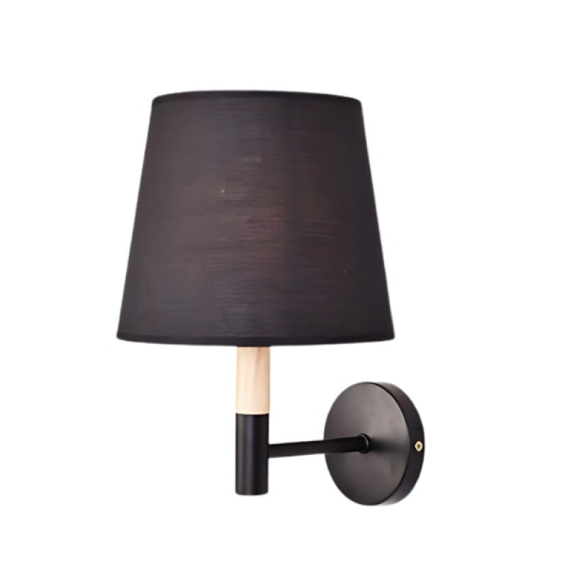 Aplique De Pared Colgante Túnez Negro Negro