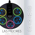 Alargue De Enchufes Con USB Trifasico Alargue De Enchufes Con USB Trifasico