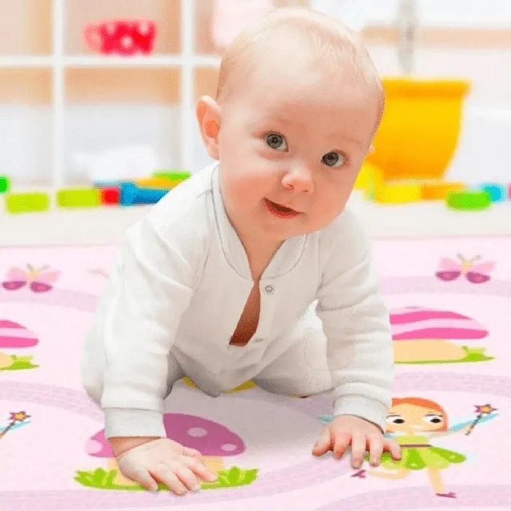 Alfombra reversible antigolpe rosa BUBA Alfombra reversible antigolpe rosa BUBA