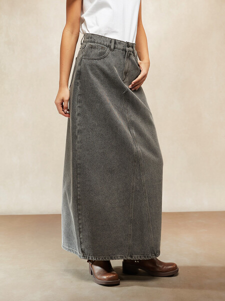 FALDA ALEYA GRIS (V)