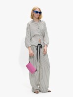 Camisa Con Rayas crudo