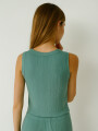 Musculosa Luni Verde Claro