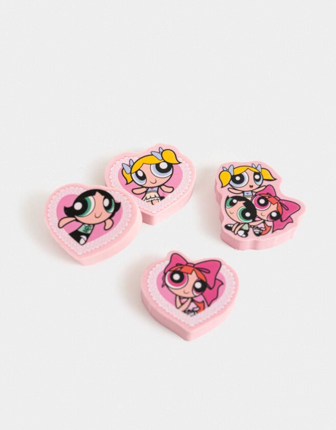 Útiles Varios Diseño propio Set De Gomas Chicas Superpoderosas - Combinacion Multicolor