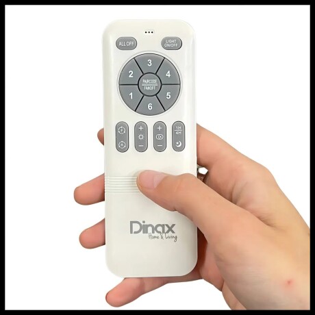 Ventilador De Techo Con Luz Retráctil Lámpara Led Control Retráctil negro