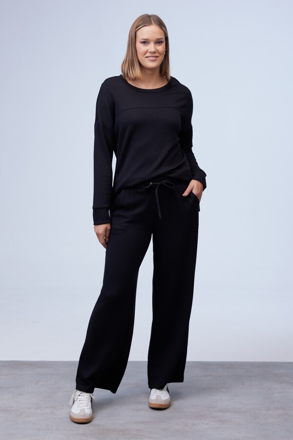 Jogger Modal Wide NEGRO