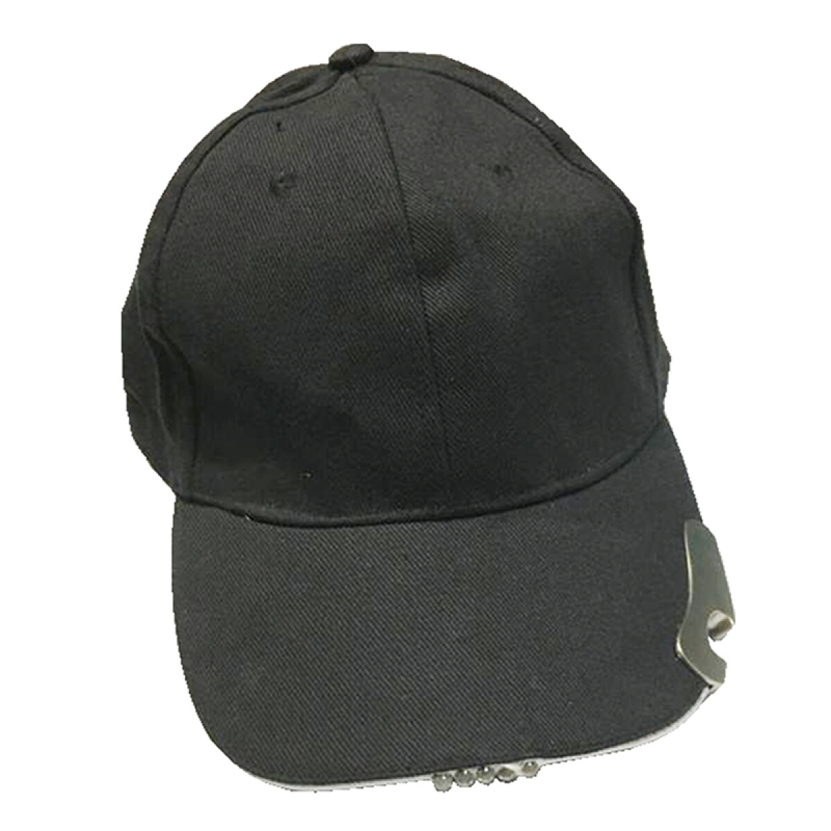 GORRO CON LED Y DESTAPADOR NEGRO - N/a 