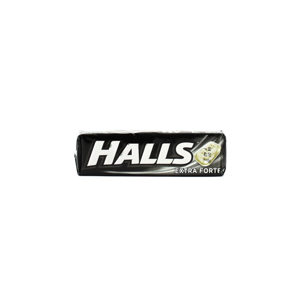 HALLS STRONG LYPTUS (NEGRO) PAQ. X 27,5 única