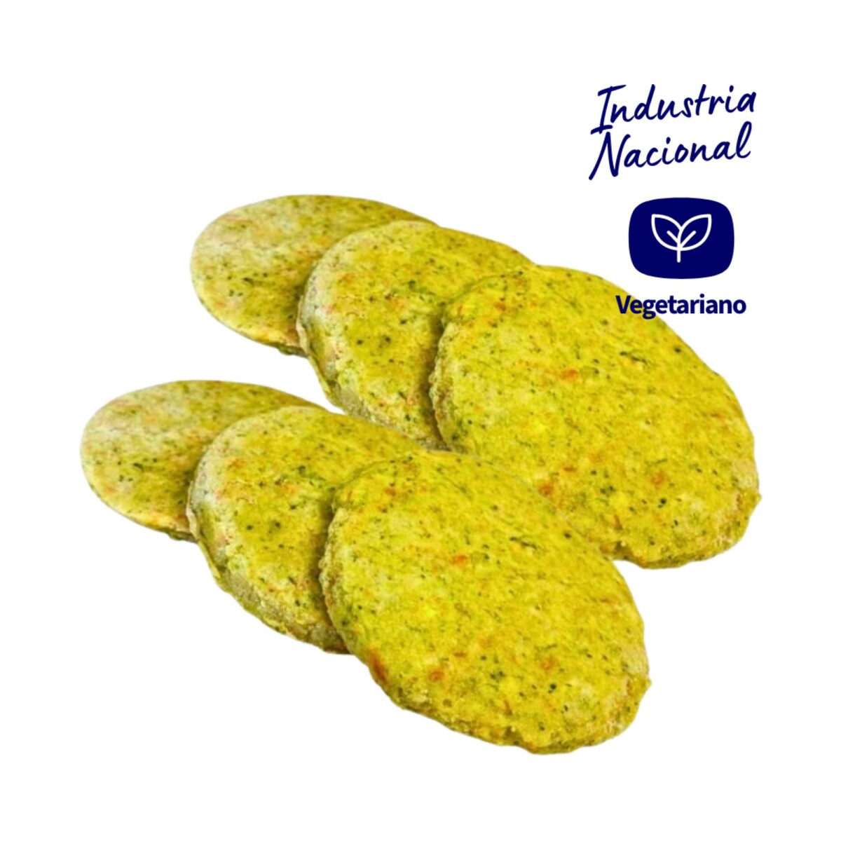 Hamburguesas Veggie Gecé - 6 ud. - 450 g - - Brócoli y Queso 