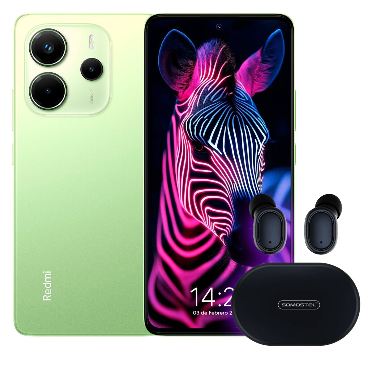 Xiaomi Redmi Note 14 5g 8gb 256gb + Regalo - VERDE 