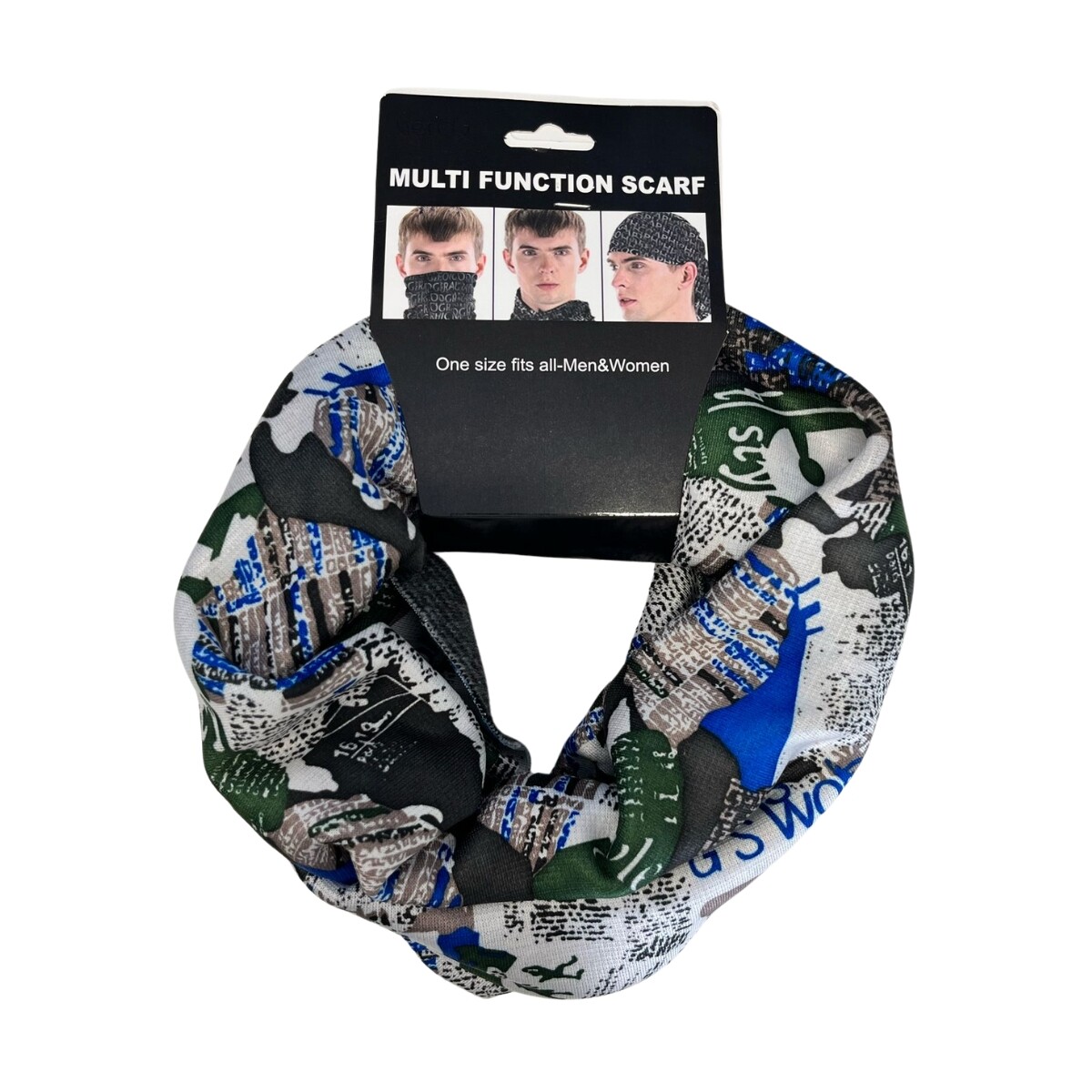 Buff cuellera con interior afelpado - Verde 
