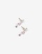 Aros Colgantes Cortos Cubic zirconia Aros Cortos Garden Cubic Zirconia - Plateado