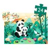 Puzzle Siluetas 42x30cm 24 Pcs 3+ Leo the Panda