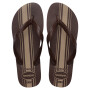 Sandalias Havaianas Color Essential Hombre Marron Oscuro/Marron Oscuro