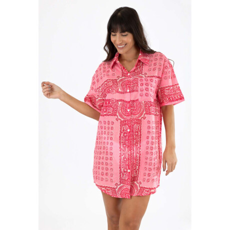 Camison block Rosado