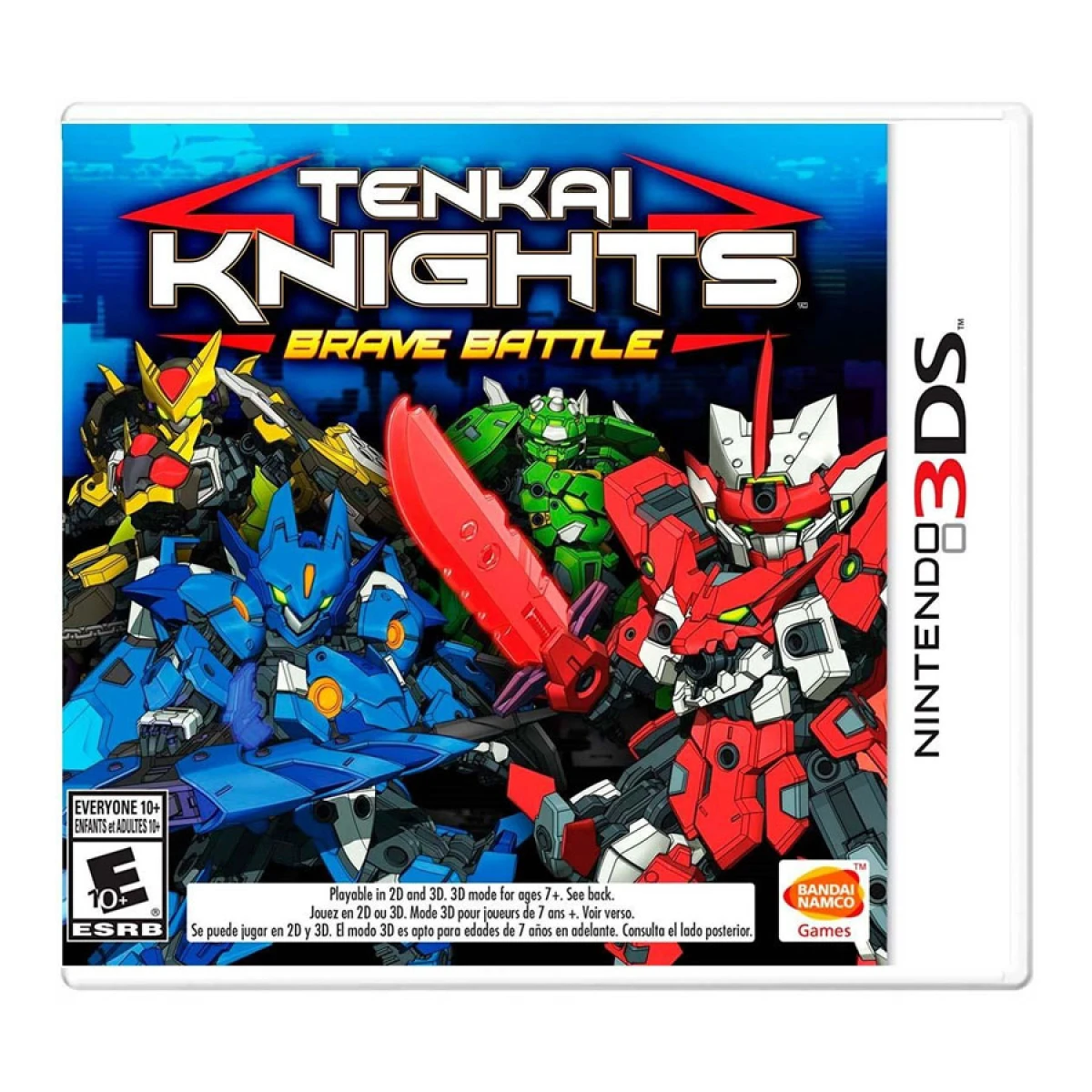 Tenkai Knights Brave Battle • Nintendo 3DS 