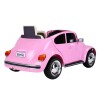 Auto a Bateria infantil Escarabajo Rosado Auto a Bateria infantil Escarabajo Rosado