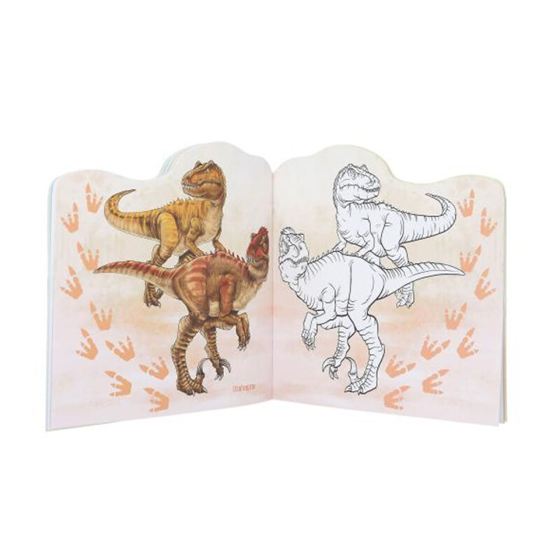 Libro para colorear Dino World Libro para colorear Dino World