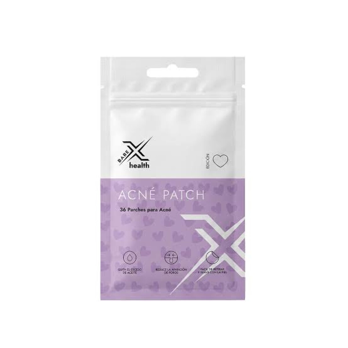 Acne Patch Corazón 36 unidades 