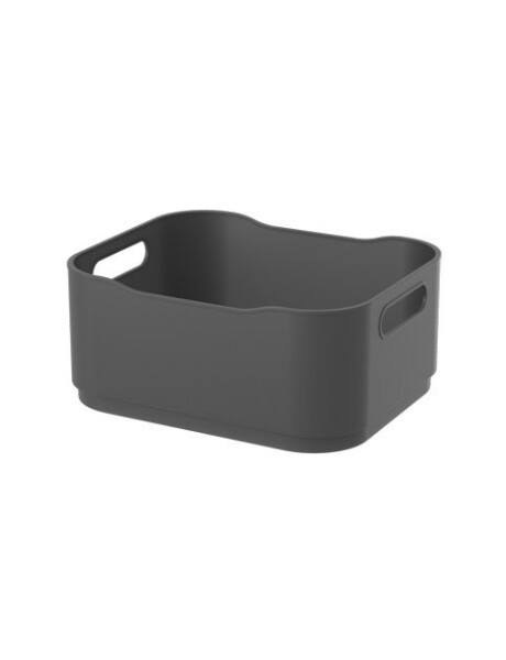 CESTO PLASTICO 2,9L 18,5X15X8CM FIT GRIS OSCURO CESTO PLASTICO 2,9L 18,5X15X8CM FIT GRIS OSCURO