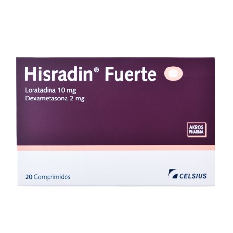 Hisradin Fuerte 20 Comprimidos Hisradin Fuerte 20 Comprimidos