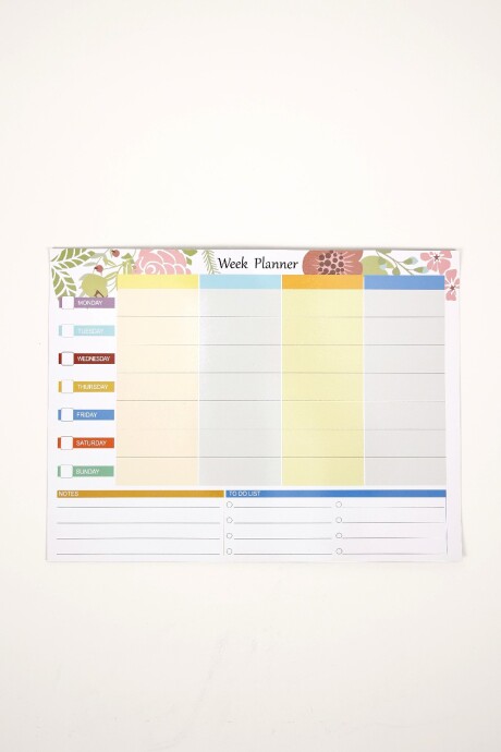 Planner Planner Magnetico Iii Color Unico