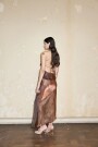 DIAZ DRESS Marron