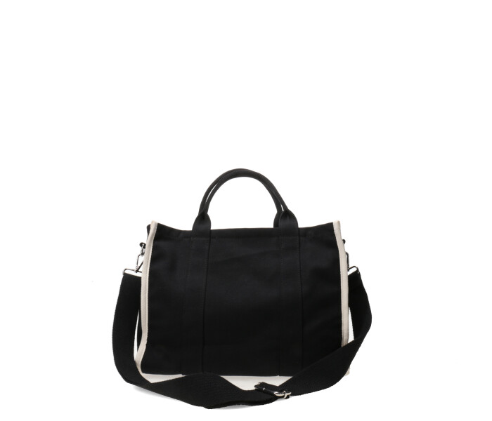 Cartera Miss Carol Voxi Con Estampado Negro